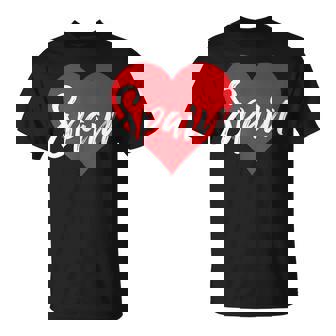 Cosas De Recuerdo Con La Letra I Lovepain En Forma De Corazón Para Hombre Y Camiseta unisex - Regaloses