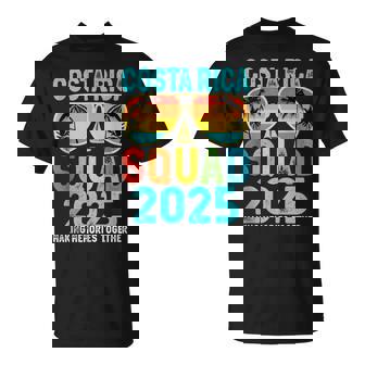 Costa Rica Squad 2025 Vacation Friends Family Matching Group T-Shirt | Mazezy