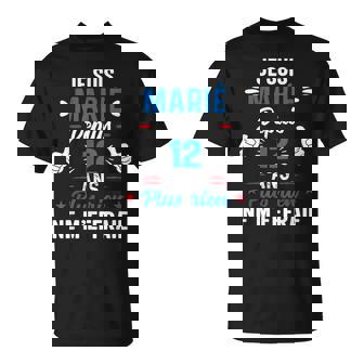 Couple Amoureux Cadeau 12 Ans De Mariage Noces Deoie T-Shirt - Cadeauxyz