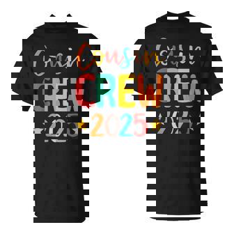 Cousin Crew 2025 For Family Summer Vacation And Reunion T-Shirt - Thegiftio UK