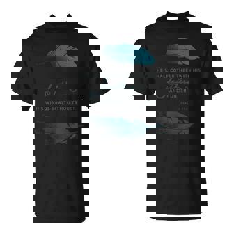 Cover With His Feathers Psalm 91 Kjv 聖書の言葉 Tシャツ - Kawaiitshirt