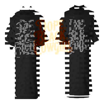 Cowgirl Black Girls Dope Cowgirl Western Country Rodeo T-Shirt - Thegiftio