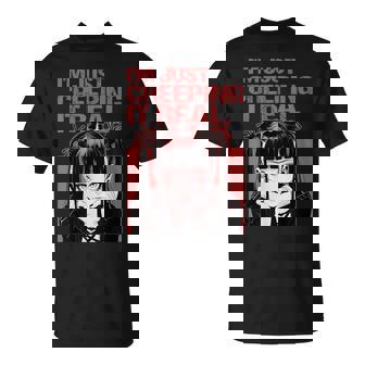 Creeping It Real ゴシック アニメ ソフト グランジ エモ オタク Tシャツ - Kawaiitshirt