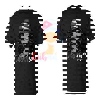 Cuban Girl Cuba Flag Proud Cubana Cubanita T-Shirt | Seseable FR