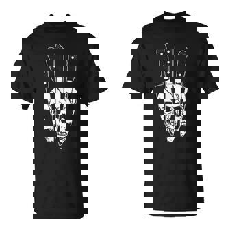 Cuchillo De Calavera Para Chef Regalo Culinario Papá Barbacoa Cocina Carnicero Camiseta unisex - Regaloses
