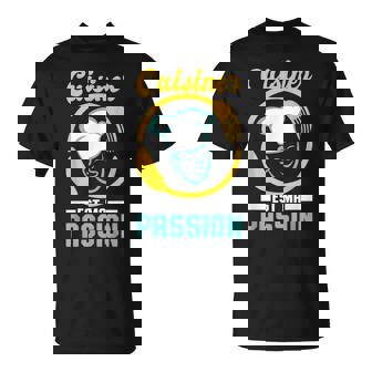 Cuisiner Est Ma Passion Cuisine Cuisinier Homme Cadeau T-Shirt - Cadeauxyz