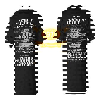 Cumpleaño 55 Años Hombre Hecho En 1970Intage Regalo In Mangas Camiseta unisex - Regaloses