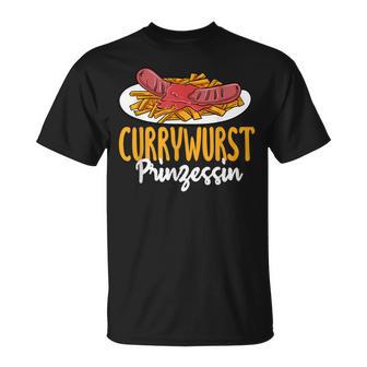 Currywurst Prinzessin T-Shirt - Geschenkecke