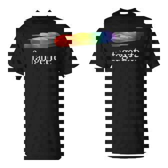 Cute Baguette Rainbow Faguette Lgbt Pride Month T-Shirt - Thegiftio