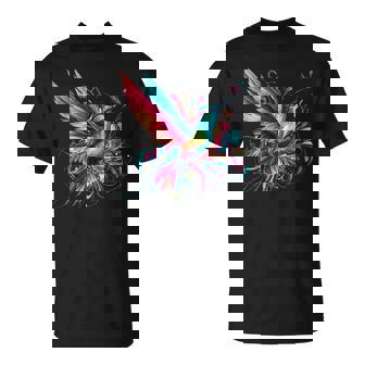 Cute Hummingbird Tropical Rainforest Wildlife T-Shirt - Seseable