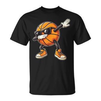 Dabbing Basketball Basketballspieler Basketball T-Shirt - Geschenkecke