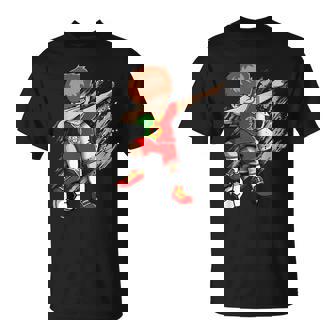 Dabbing Maillot De Football Portugal Pour Garçon T-Shirt - Cadeauxyz