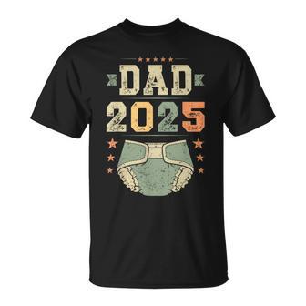 Dad 2025 年生パパ、新米パパ、初めてのパパ Tシャツ - Kawaiitshirt