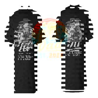 Dad Est 2026 年のパパ 初めての父の日 若いパパ 新しいパパ Tシャツ - Kawaiitshirt