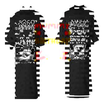 Dad And Mom Mommy Of The Birthday Boy Family Party Decor T-Shirt - Monsterry