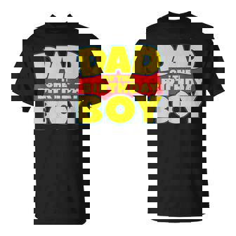 Dad Of The Toy Birthday Boy Story Theme B-Day T-Shirt - Monsterry