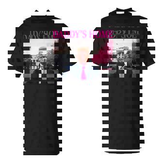 Daddy's Home President Donald Trump Pink Trumpelfie Tシャツ - Kawaiitshirt