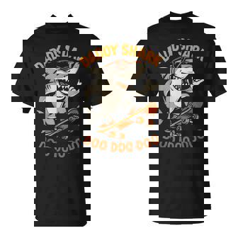 Daddyhark メンズ サーフショップ シャーク。 Tシャツ - Kawaiitshirt
