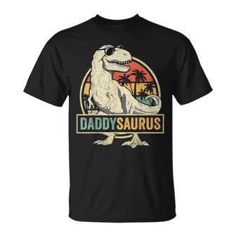 Daddysaurus T Rex Dinosaur Daddyaurus Family Matching Maglietta - Novitaregali