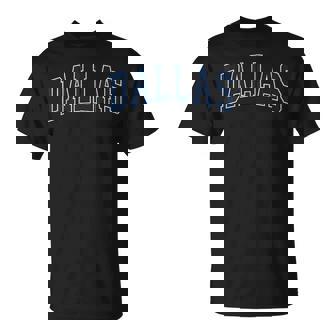 Dallas Texas Tx Vintage Athletic Sports Style 80S 90S T-Shirt - Monsterry
