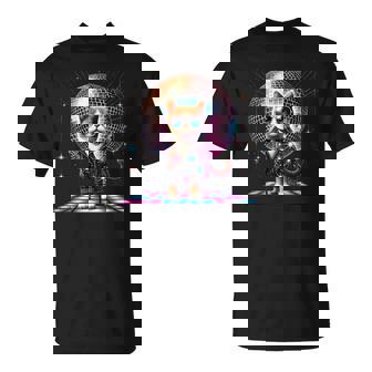 Dancing Cat Disco Ball Kitten Kitty Lover Party Animal T-Shirt - Thegiftio UK