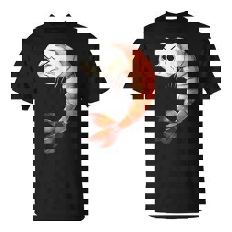 Dandy Shrimpo Angry Shrimp World Birthday Costume Sashimi T-Shirt | Seseable UK