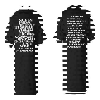 Some Days The Supply Of Available Curse Words T-Shirt - Thegiftio UK
