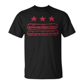 Dc Flag Sub Sandwich T-Shirt - Thegiftio UK