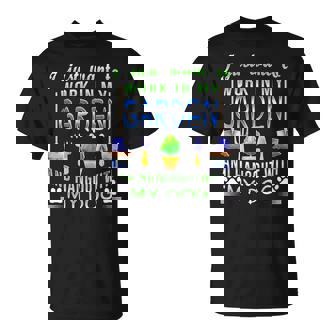 De Jardinería Para Amantes De Los Perros Jardinero Jardín Regalos Para Mascotas Plantas Camiseta unisex - Regaloses