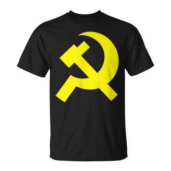 De La Bandera Comunista De La Urss Con Martillo Y Hoz Camiseta unisex - Regaloses