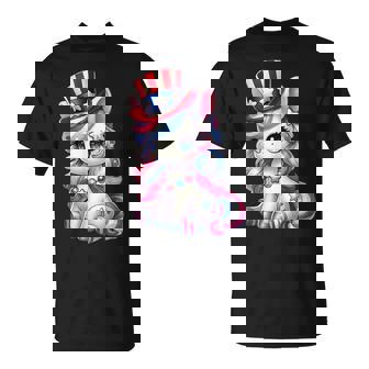 De Unicornio Del 4 De Julio Para Niñas Y Es Bandera De Estados Unidos Camiseta unisex - Regaloses