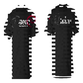 Debian Linux Tux プラグインプログラマー Tシャツ - Kawaiitshirt