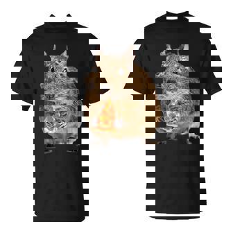 Degu Eating Alice Of Pizza Tシャツ - Kawaiitshirt