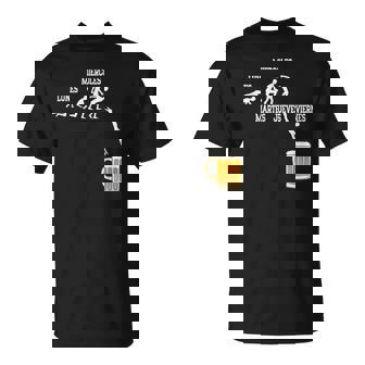 Días De Laemana Y Cerveza Humor Beber Cerveza Camiseta unisex - Regaloses