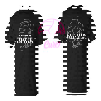 Dig For A Cure Breast Cancer Awareness Volleyball Pink Women T-Shirt - Monsterry