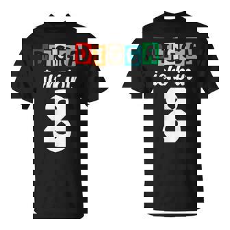 Digga Ich Bin 8 Jahre 8Th Birthday T-Shirt - Geschenkecke