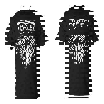 Dilf Life Bearded Dad Humor For Fathers Day Joke T-Shirt - Monsterry