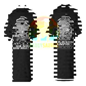 Dinosaurio Daddysaurus T-Rex Divertido Tema A Juego Para Familias Camiseta unisex - Regaloses