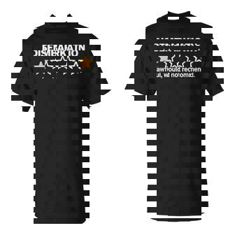 Disembarkation Awful Would Not Recommend Cruise T-Shirt | Mazezy