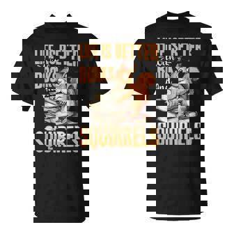 Divertentecoiattolo Laita Animale È Migliore Con Libri E Un Maglietta - Novitaregali