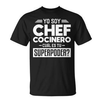 Divertida Idea De Regalo De Cocina Para Un Cocinero Chef Camiseta unisex - Regaloses