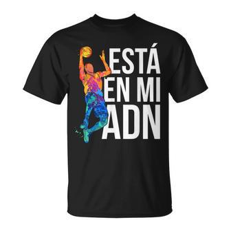 Divertido Basket Está En Mi Adn Basketball Baloncesto Camiseta unisex - Regaloses