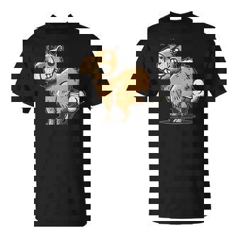 Divertido Dibujo Animado Pedo Capybara Para Los Amantes De Camiseta unisex - Regaloses