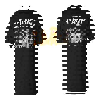 Divertido Diseño De Entrenamiento De Perros Para Es Y Hombres Amantes Del Entrenamiento De Perros Camiseta unisex - Regaloses