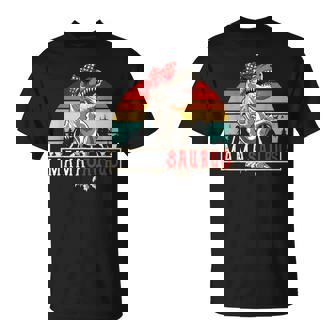 Divertido Mamasaurus T Rex Dinosaurio Mamaaurus Family Camiseta unisex - Regaloses
