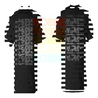 Divertido Nombre Personalizado Robbieintage Robbie Retro Meme Camiseta unisex - Regaloses