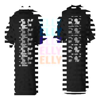 Divertido Regalo Nombre Elly Personalizado Primer Nombre Camiseta unisex - Regaloses