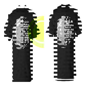 Divertidoiejo Con Una Raqueta De Tenis Jugadores De Tenis Camiseta unisex - Regaloses