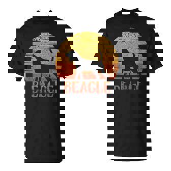 Dog Beagle Race Retro Animal Puppy Man Woman T-Shirt - Cadeauxyz