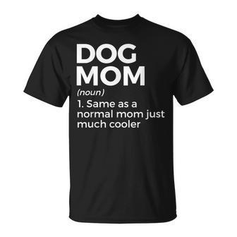Dog Mom Définition Pour T-Shirt - Cadeauxyz